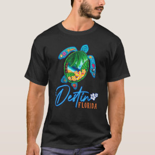 Destin Sea Turtle Florida Vacation Family Trip T-Shirt