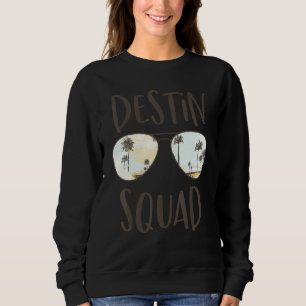 Destin Squad Florida Beach Sunset Matching Family Sweatshirt