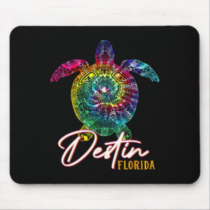 Destin Tie Dye Sea Turtle Florida Matching Family Mouse Pad
