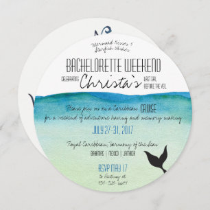 Destination Bachelorette Weekend Invitation