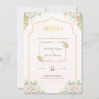 Destination Beach Wedding Invitation