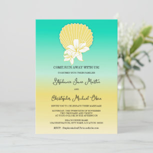 Destination Beach Wedding Invitation