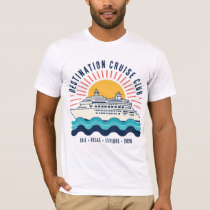Destination Cruise Club Family Vacation T-Shirt