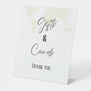 Destination Gifts and Cards Bridal Shower  Sign