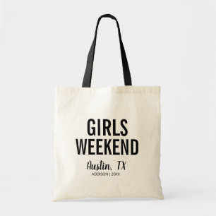 Destination Girls Weekend Tote Bag