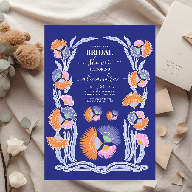 Destination Greece Santorini Bridal Shower Invitation (Creator Uploaded)