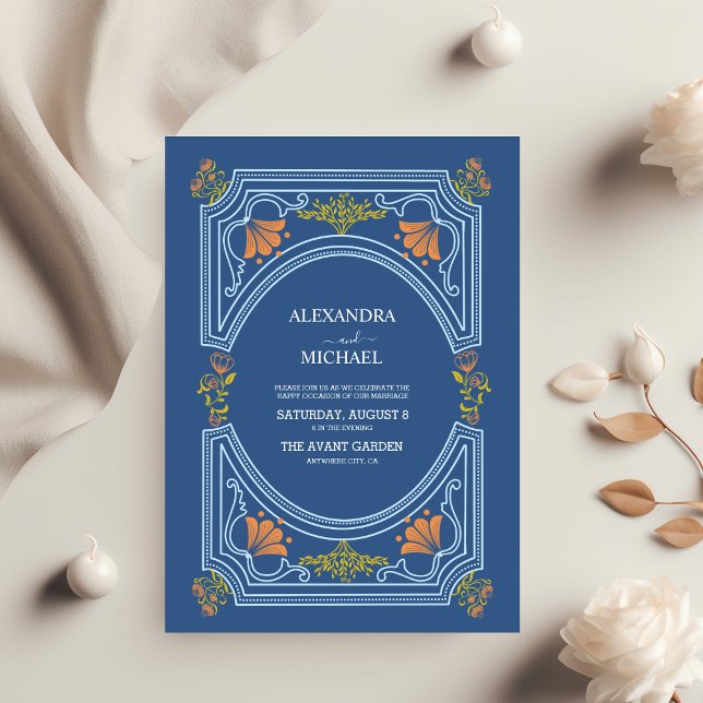 Destination Greece Santorini Wedding Invitation (Creator Uploaded)