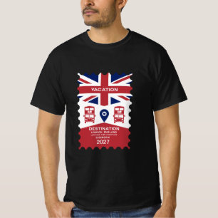 Destination London UK Vacation T-Shirt