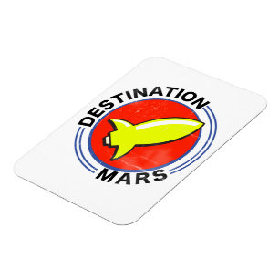 Destination Mars Magnet