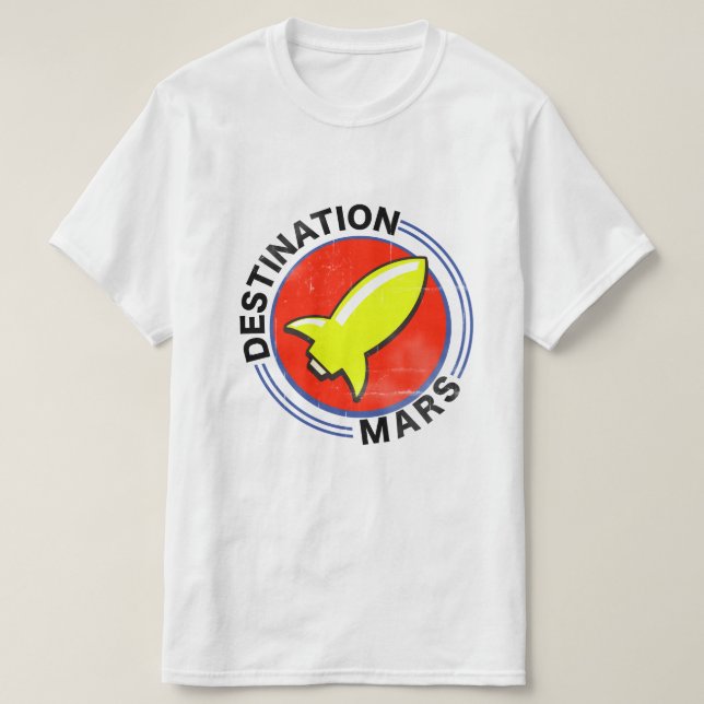 Destination Mars T-Shirt (Design Front)