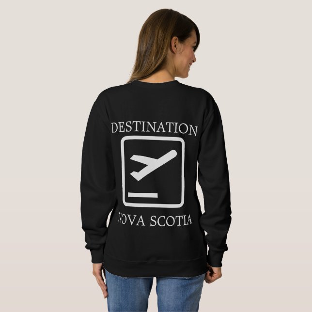 Destination To the East Coast Nova Scotia Hoodie (Back Full)