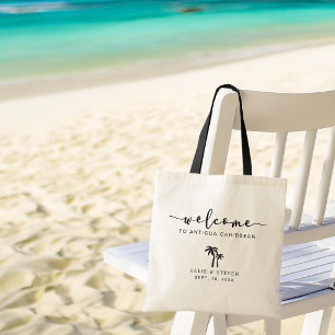 Destination Wedding Bag Palm Trees