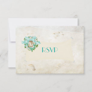 Destination Wedding Beach RSVP Card