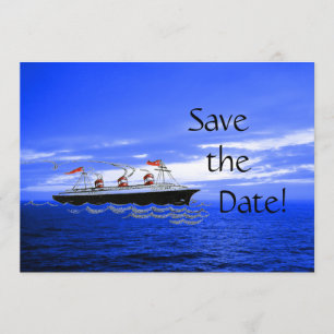 Destination Wedding Cruise   Save the Date Ship