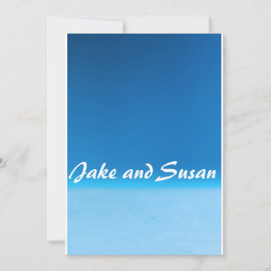 Destination Wedding Invitation