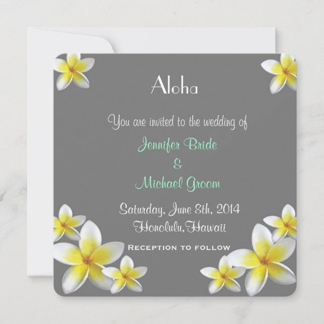 Destination Wedding Invitation (Front)