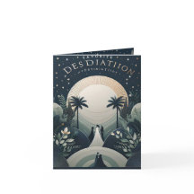 DESTINATION WEDDING INVITATION CARD