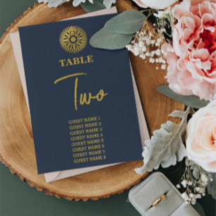 Destination Wedding Passport Compass Wedding Table Number