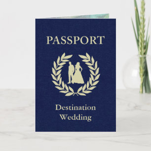 destination wedding passport invitation