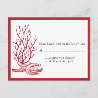 Destination Wedding RSVP Card