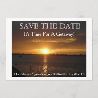 Destination wedding save the date. date