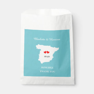 Destination Weddings Abroad Spain RSVP Favour Bag