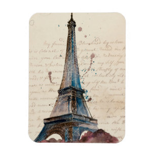 Destinations Letters From The Eiffel Tower Magnet