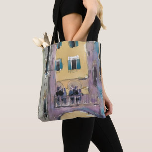 Destinations   Venice Canal Bridge View Tote Bag