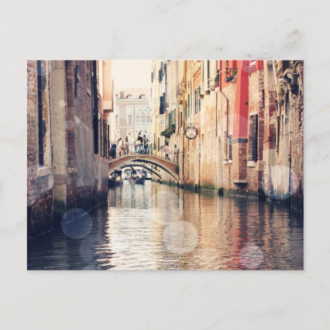 Destinations | Venice Gondolas Photograph Postcard (Front)