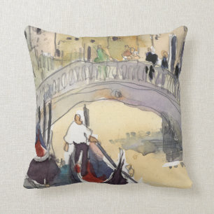 Destinations Venice Plein Air Gondola Ride Cushion