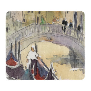 Destinations Venice Plein Air Gondola Ride Cutting Board