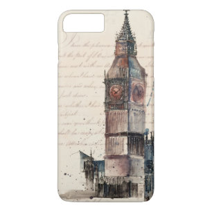Destinations   Vintage Letters From Big Ben iPhone 8 Plus/7 Plus Case