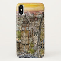 Destinations | Watercolor Big Ben & London Eye