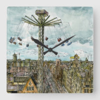 Destinations | Watercolor European Swing Ride