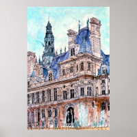 Destinations | Watercolor Rustic Hotel de Ville