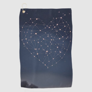 Destined To Be Together Golf Towel