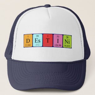Destini periodic table name hat