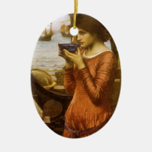 Destiny by John William Waterhouse Ceramic Ornament