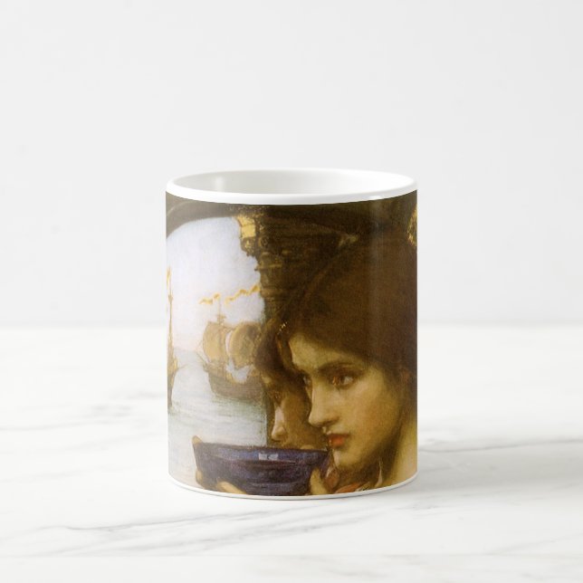 Destiny by John William Waterhouse Coffee Mug (Center)
