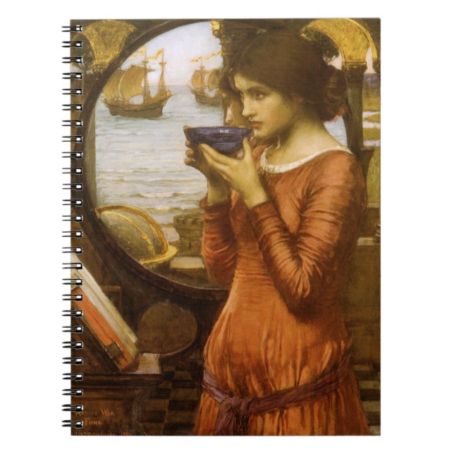 Destiny by John William Waterhouse Notebook (Front)