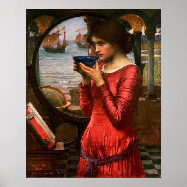 Destiny by John William Waterhouse Poster (Front)