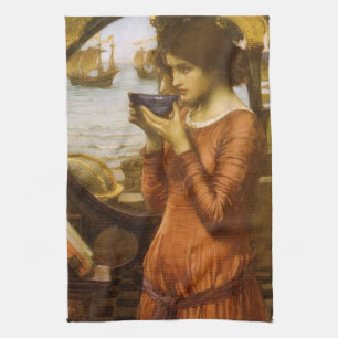 Destiny by John William Waterhouse Tea Towel