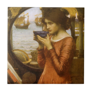 Destiny by John William Waterhouse Tile