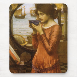 Destiny by JW Waterhouse, Vintage Victorian Art Mouse Pad