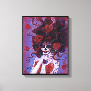 Destiny Day of the dead poster print by Renee