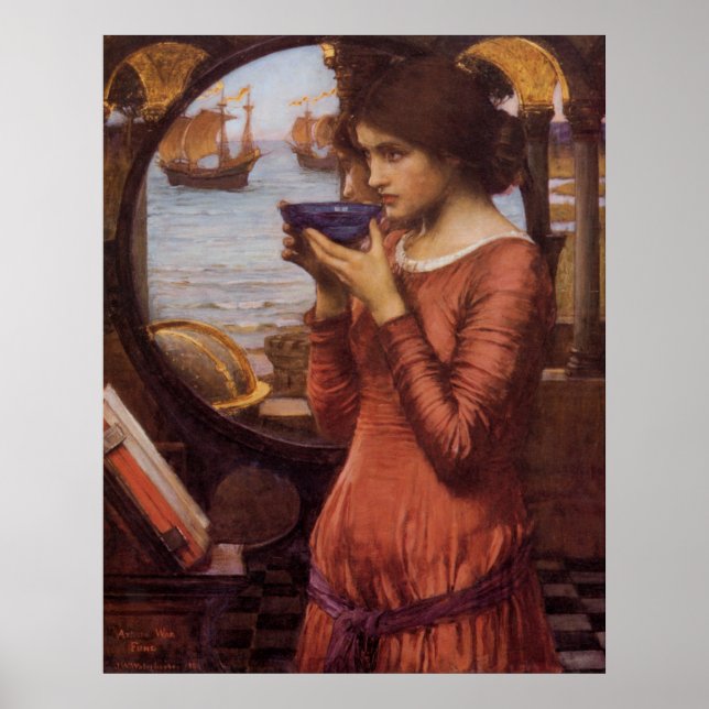 Destiny John William Waterhouse Poster (Front)