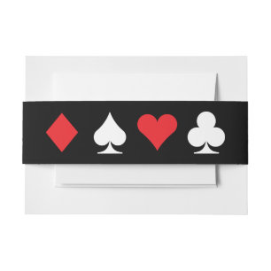 Destiny Las Vegas Wedding Invitation Bellyband Belly Band