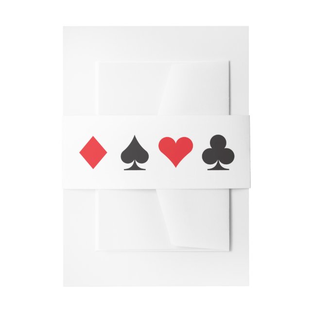 Destiny Las Vegas Wedding Invitation Bellyband Invitation Belly Band (Front Example)