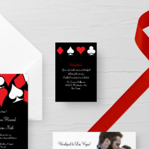 Destiny Las Vegas Wedding Reception Extra Info Enclosure Card