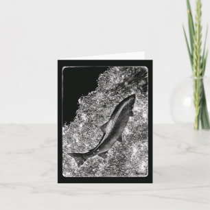"Destiny" - Leaping Salmon Card